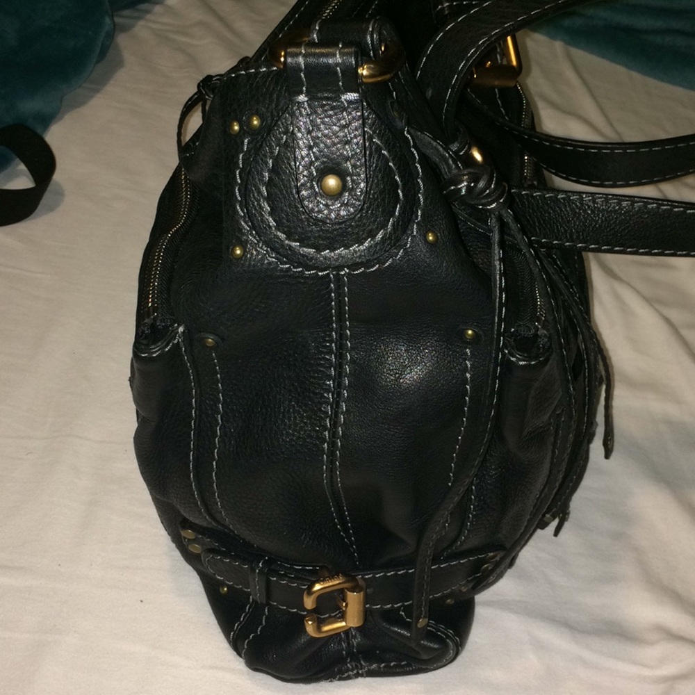 Chloe’ black leather shoulder bag - Picture 6 of 12